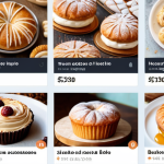 **

Prompt: A vibrant social media feed showcasing posts with strategically placed hashtags; focus on a local bakery post with relevant food and location tags, highlighting increased engagement (40% jump). Warm, inviting colors; possibly showcasing delicious baked goods.

**