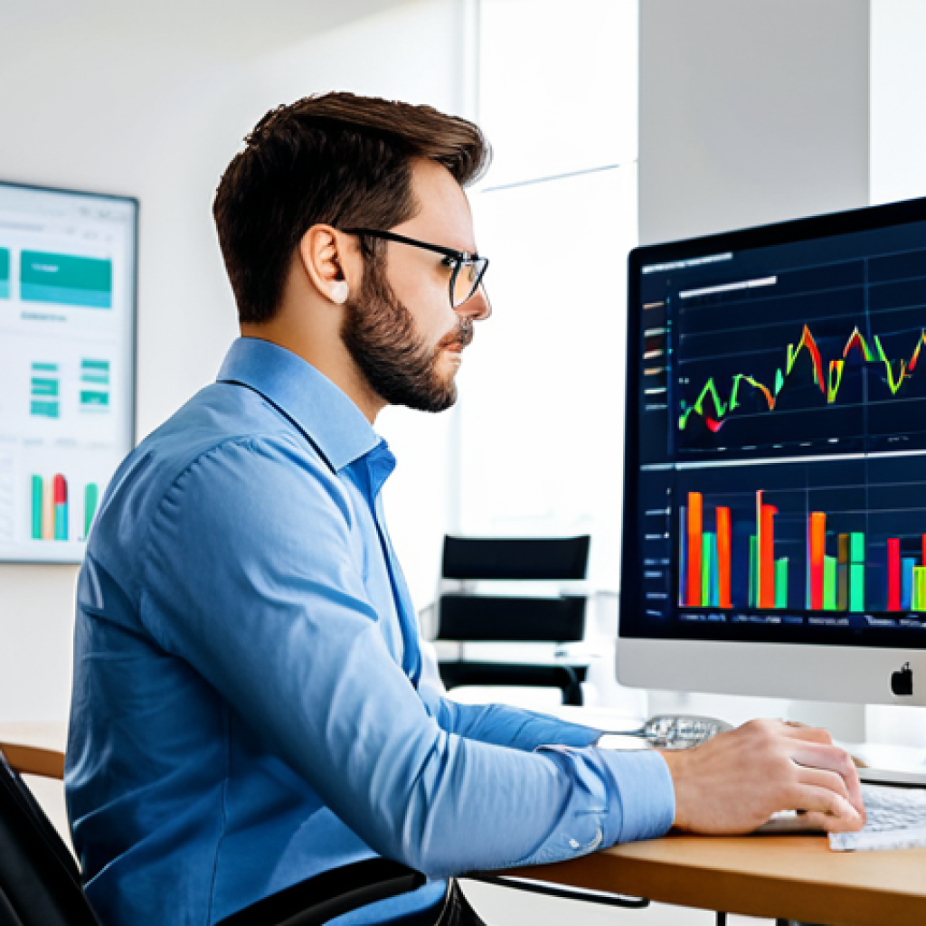 Data-Driven Content Strategy**
"A digital marketing analyst, fully clothed in business casual attire, reviewing website analytics dashboards on a large monitor, surrounded by data visualizations and charts, modern office setting, professional environment, focused expression, safe for work, appropriate content, perfect anatomy, natural proportions, professional quality."
**