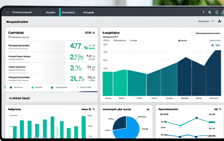 Google Analytics Dashboard**

"A clear, well-lit view of a Google Analytics dashboard displaying charts and graphs representing website traffic and conversion goals. The dashboard shows segmented data and UTM parameters. The scene is professional and informative, focusing on data visualization. safe for work, appropriate content, fully clothed, professional. Perfect anatomy, correct proportions, natural pose, professional digital art, high quality."

**